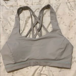 Light blue lululemon sports bra
